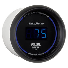 AutoMeter - Autometer Cobalt Digital 52.4mm Black Programmable Empty-Full Range Fuel Level Gauge - Demon Performance