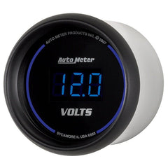 AutoMeter - Autometer Cobalt Digital 52.4mm Black Voltmeter - Demon Performance