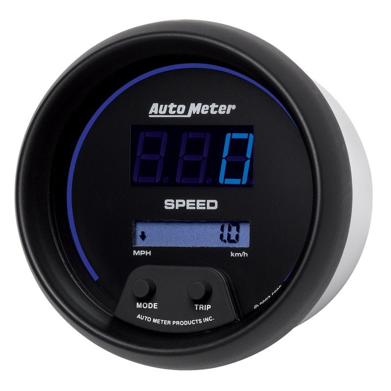 AutoMeter - Autometer Cobalt Digital 85.7mm Black Electric Programable Speedometer - Demon Performance