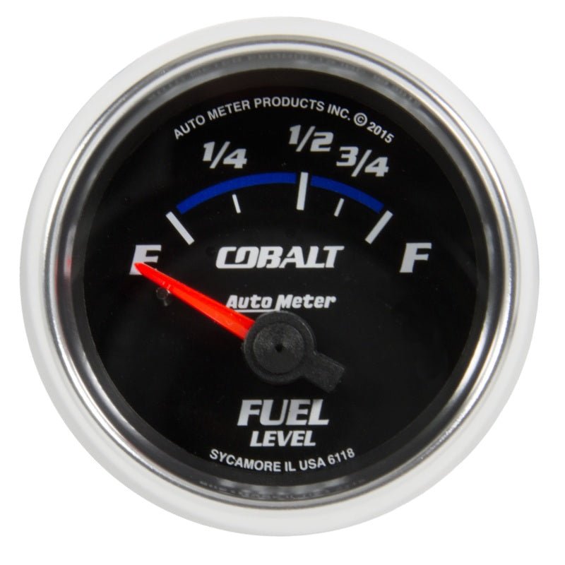 AutoMeter - Autometer Cobalt Gauge Fuel Level 2 1/16in 16e To 158f Elec Cobalt - Demon Performance