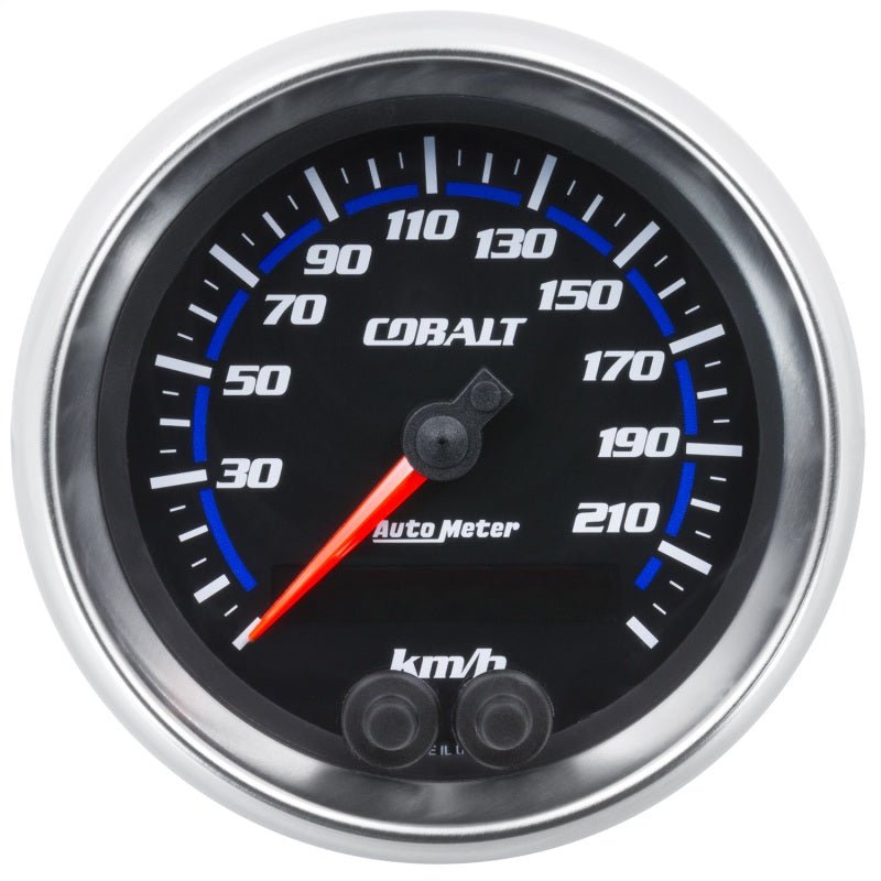 AutoMeter - Autometer Cobalt Gauge Speedometer 3 3/8in 225Km/H Gps Cobalt - Demon Performance