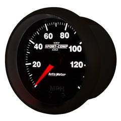 AutoMeter - Autometer Sport-Comp II 3-3/8in 0-140MPH In-Dash Electronic GPS Programmable Speedometer - Demon Performance