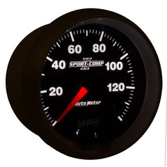 AutoMeter - Autometer Sport-Comp II 3-3/8in 0-140MPH In-Dash Electronic GPS Programmable Speedometer - Demon Performance