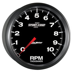 AutoMeter - Autometer Sport-Comp II 5 inch 0-10000 RPM In Dash Tachometer - Demon Performance