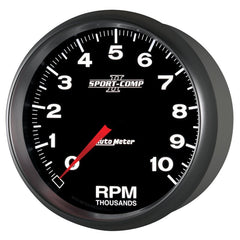 AutoMeter - Autometer Sport-Comp II 5 inch 0-10000 RPM In Dash Tachometer - Demon Performance