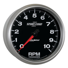 AutoMeter - Autometer Sport-Comp II 5 inch 0-10000 RPM In Dash Tachometer - Demon Performance