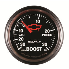 AutoMeter - Autometer Sport-Comp II GM 52mm 30 PSI Mechanical Boost Vacumm Gauge - Demon Performance