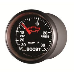 AutoMeter - Autometer Sport-Comp II GM 52mm 30 PSI Mechanical Boost Vacumm Gauge - Demon Performance