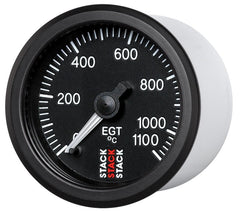 AutoMeter - Autometer Stack 52mm 0-1100 Deg C Pro Stepper Motor Exhaust Gas Temp Gauge - Black - Demon Performance