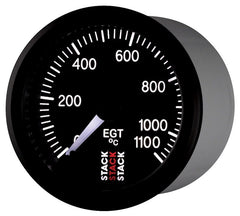 AutoMeter - Autometer Stack 52mm 0-1100 Deg C Pro Stepper Motor Exhaust Gas Temp Gauge - Black - Demon Performance