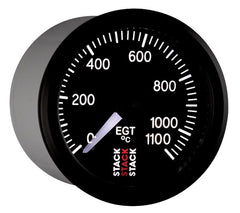 AutoMeter - Autometer Stack 52mm 0-1100 Deg C Pro Stepper Motor Exhaust Gas Temp Gauge - Black - Demon Performance