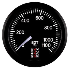 AutoMeter - Autometer Stack 52mm 0-1100 Deg C Pro Stepper Motor Exhaust Gas Temp Gauge - Black - Demon Performance