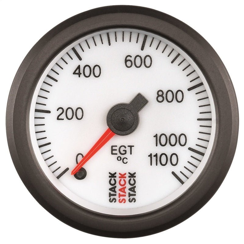 AutoMeter - Autometer Stack 52mm 0-1100 Deg C Pro Stepper Motor Exhaust Gas Temp Gauge - White - Demon Performance