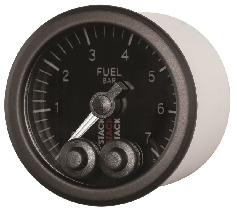 AutoMeter - Autometer Stack 52mm 0-7 Bar M10 Male Pro-Control Fuel Pressure Gauge - Black - Demon Performance