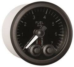 AutoMeter - Autometer Stack 52mm 0-7 Bar M10 Male Pro-Control Fuel Pressure Gauge - Black - Demon Performance