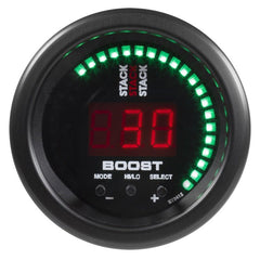 AutoMeter - Autometer Stack 52mm -1 to +2 Bar (-30INHG to +30 PSI) Boost Controller - Black - Demon Performance