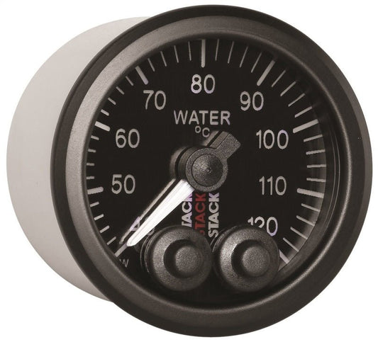 AutoMeter - Autometer Stack 52mm 40-120 Deg C 1/8in NPTF Male Pro-Control Water Temp Gauge - Black - Demon Performance