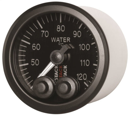 AutoMeter - Autometer Stack 52mm 40-120 Deg C 1/8in NPTF Male Pro-Control Water Temp Gauge - Black - Demon Performance