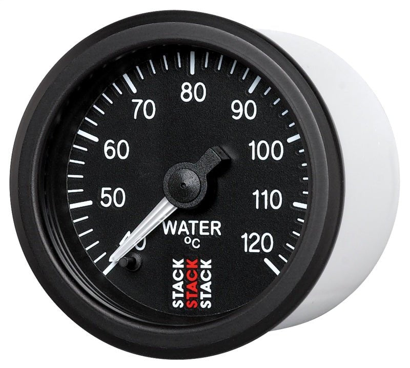 AutoMeter - Autometer Stack 52mm 40-120 Deg C 1/8in NPTF Male Pro Stepper Motor Water Temp Gauge - Black - Demon Performance