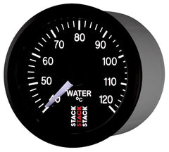 AutoMeter - Autometer Stack 52mm 40-120 Deg C 1/8in NPTF Male Pro Stepper Motor Water Temp Gauge - Black - Demon Performance