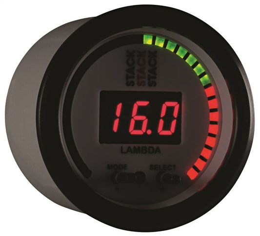 AutoMeter - Autometer Stack 52mm Pro-Control Wideband Air/Fuel Ratio (Lambda) Gauge - White - Demon Performance