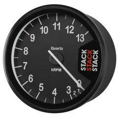 AutoMeter - Autometer Stack Clubman Tachometer 80mm 0-3-13K RPM - Black - Demon Performance