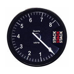 AutoMeter - Autometer Stack Clubman Tachometer 80mm 0-8K RPM - Black - Demon Performance