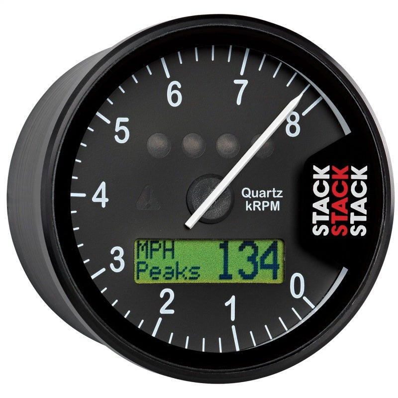 AutoMeter - Autometer Stack Display Tachometer 0-8K RPM - Black - Demon Performance