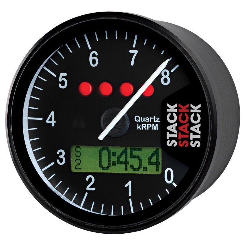 AutoMeter - Autometer Stack Display Tachometer 0-8K RPM - Black - Demon Performance