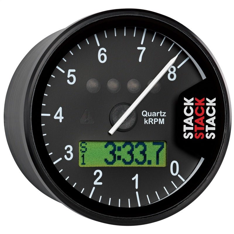 AutoMeter - Autometer Stack Display Tachometer 0-8K RPM - Black - Demon Performance