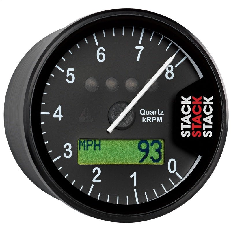 AutoMeter - Autometer Stack Display Tachometer 0-8K RPM - Black - Demon Performance