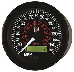 AutoMeter - Autometer Stack Instruments 88MM 0-160 MPH / 260 KM/H Programmable Speedometer - Black - Demon Performance