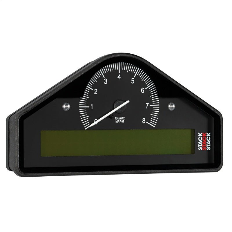 AutoMeter - Autometer Stack Race Display Pre-Configured 0-8K RPM (PSI/DEG.F/MPH) - Demon Performance