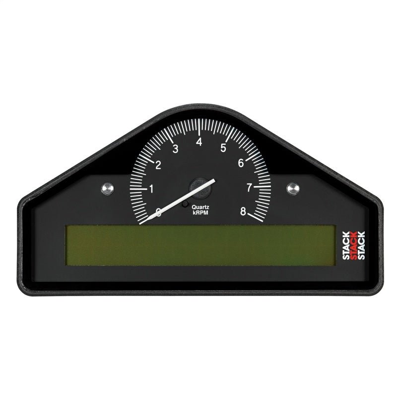 AutoMeter - Autometer Stack Race Display Pre-Configured 0-8K RPM (PSI/DEG.F/MPH) - Demon Performance