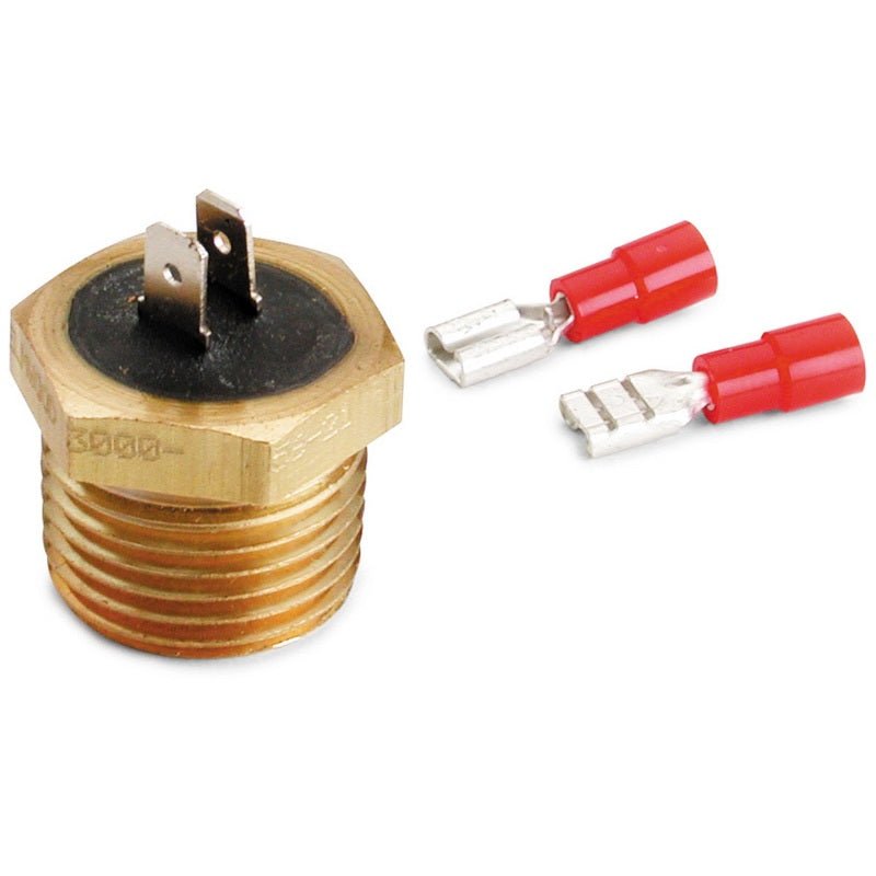 AutoMeter - Autometer Temperature Switch w/ 1/2in NPT Male (For Pro-Lite Warning Light) - Demon Performance