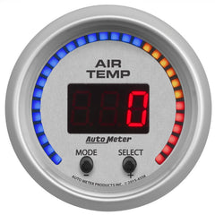 AutoMeter - Autometer Ultra-Lite 2-1/16in 0-300 Degree F Dual Air Temp Gauge - Demon Performance