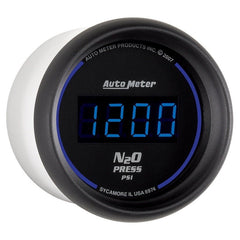 AutoMeter - Autometer Ultra-Lite 2-1/16in 1600 PSI Digital Nitrous Pressure Gauge - Black - Demon Performance