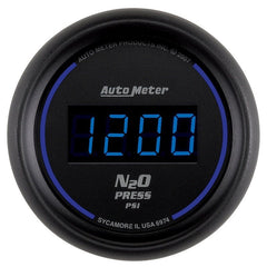 AutoMeter - Autometer Ultra-Lite 2-1/16in 1600 PSI Digital Nitrous Pressure Gauge - Black - Demon Performance