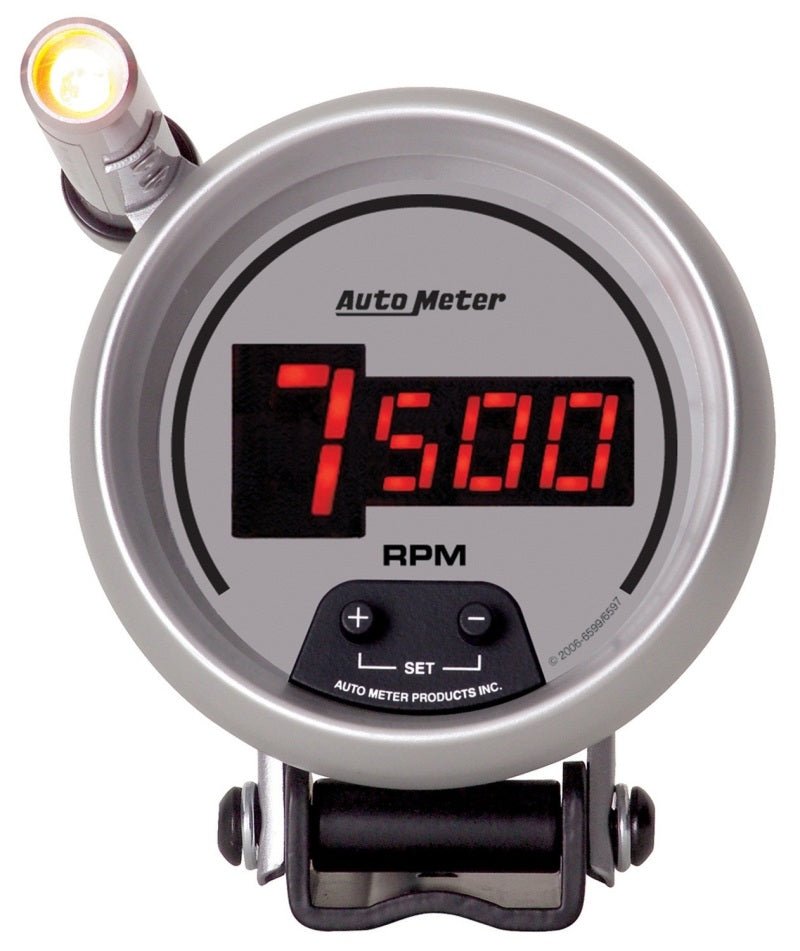 AutoMeter - Autometer Ultra-Lite 3-3/4in 10000 RPM Digital Mini-Monster Tachometer - Demon Performance