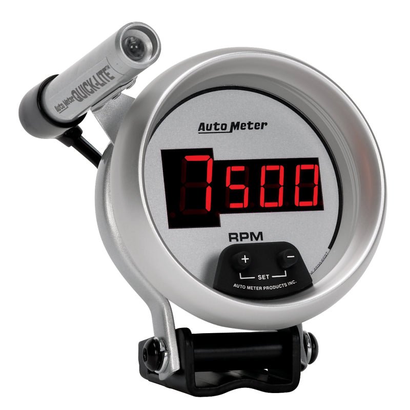 AutoMeter - Autometer Ultra-Lite 3-3/4in 10000 RPM Digital Mini-Monster Tachometer - Demon Performance