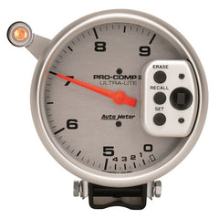 AutoMeter - Autometer Ultra-Lite 5 inch 9000 RPM Dual Range w/ Shift-Lite and Memory Tach - Demon Performance