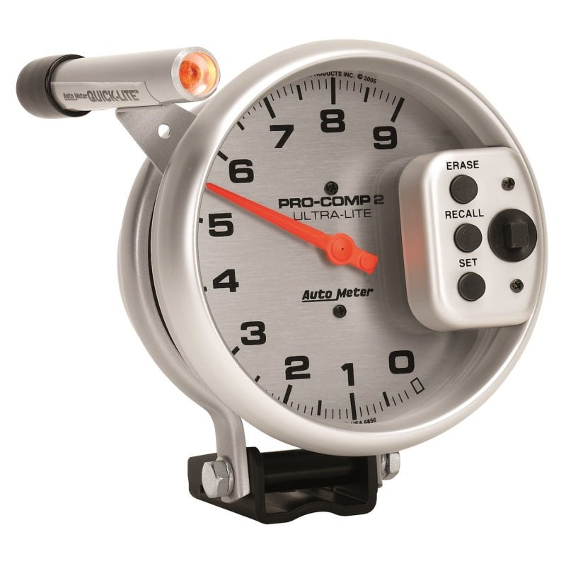 AutoMeter - Autometer Ultra-Lite 5 inch 9000 RPM Single Range w/ Shift-Lite and Memory Tachometer - Demon Performance