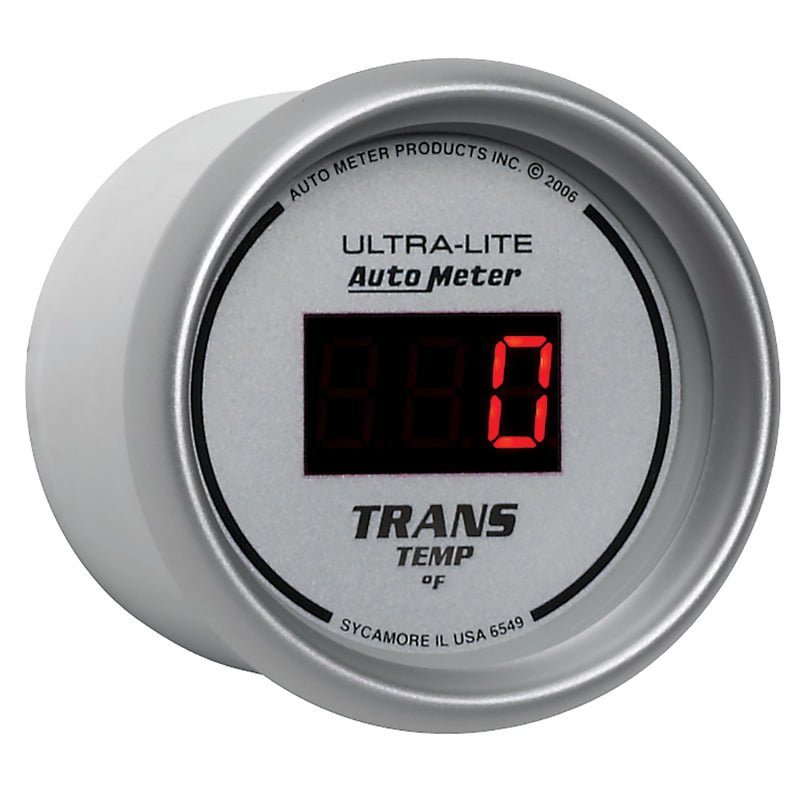 AutoMeter - Autometer Ultra-Lite 52mm 0-300 Deg F Digital Oil Temperature - Demon Performance