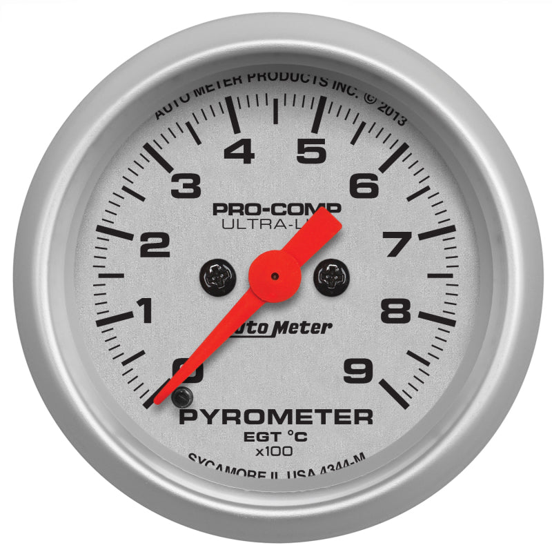 AutoMeter - Autometer Ultra-Lite 52mm 0-900 Deg C Electronic EGT Kit - Demon Performance