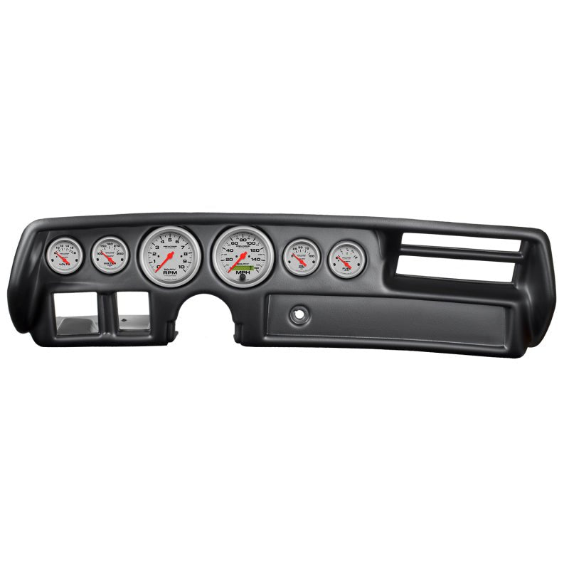 AutoMeter - Autometer Ultra-Lite 70-72 Chevelle/ El Camino/ Malibu Dash Kit 6pc Tach/ MPH/ Fuel/ Oil/ WTMP/ Volt - Demon Performance