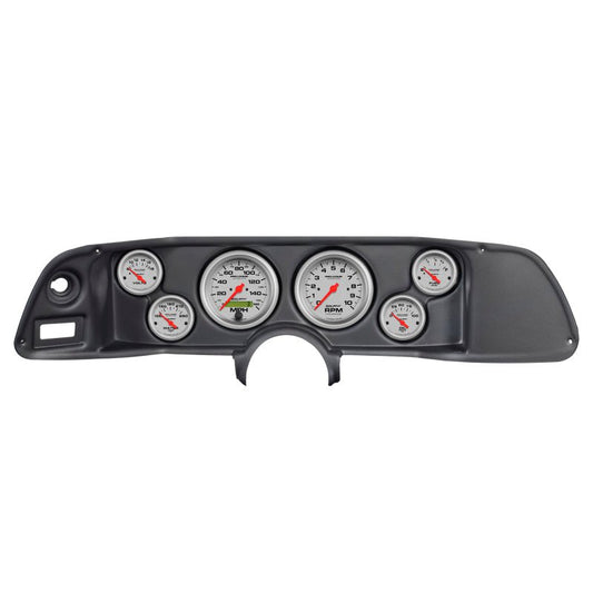 AutoMeter - Autometer Ultra-Lite 70-78 Camaro Dash Kit 6pc Tach / MPH / Fuel / Oil / WTMP / Volt - Demon Performance