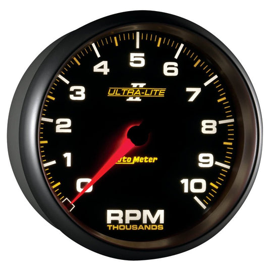 AutoMeter - Autometer Ultra-Lite II 5 Inch 10000 RPM In-Dash Tachometer - Demon Performance