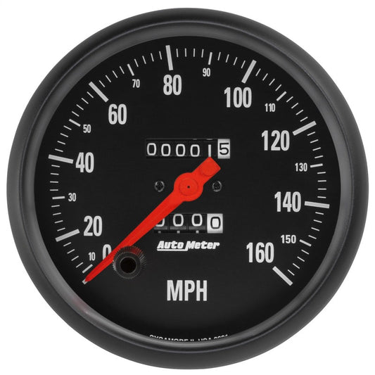 AutoMeter - Autometer Z-Series 0-160MPH Speedometer 5in. Mechanical Gauge - Demon Performance