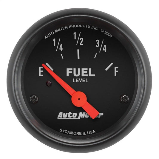 AutoMeter - Autometer Z Series 52mm 0 Empty / 30 Full Fuel Level Gauge - Demon Performance