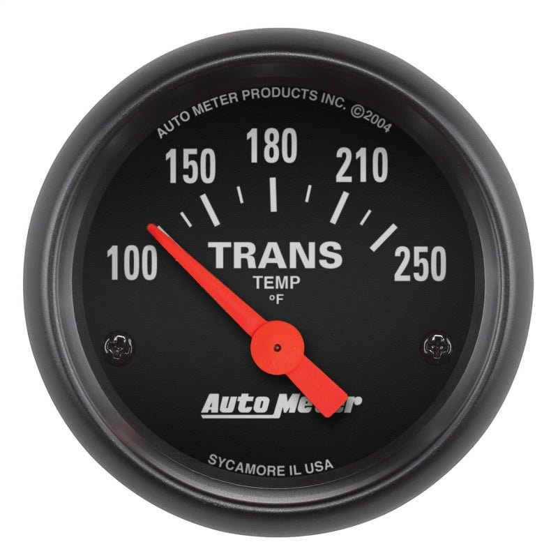 AutoMeter - Autometer Z Series 52mm 100-250 Deg Transmission Temp Gauge - Demon Performance